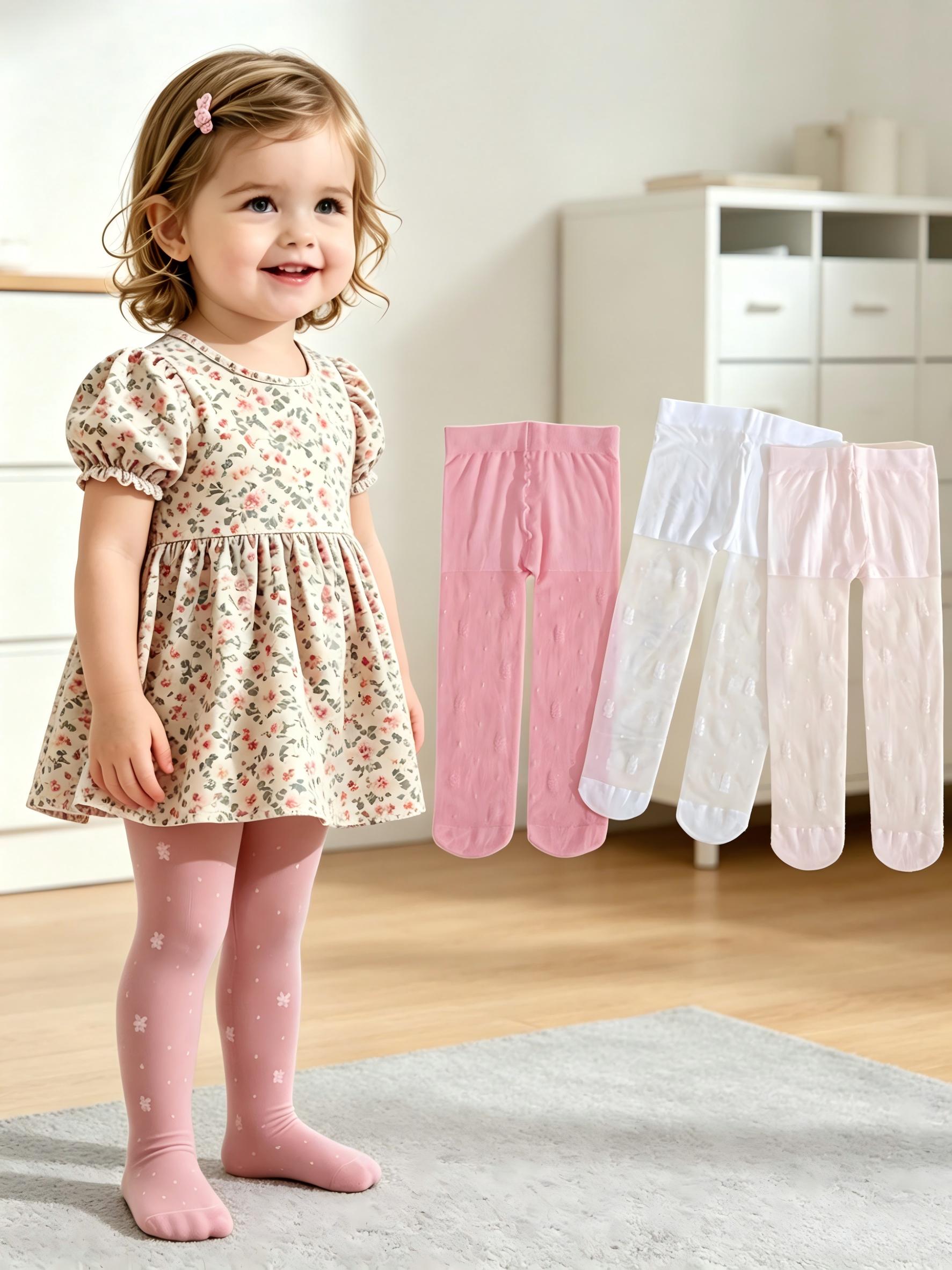 Baby Clothing Dresser - Набор из 3-х колготок для девочек