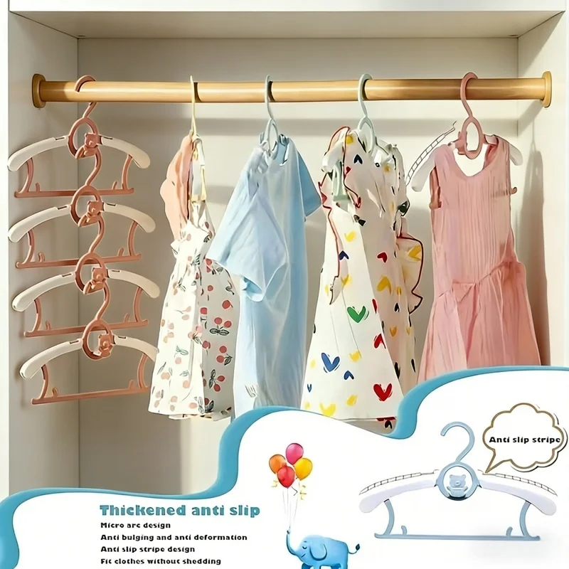 Baby Clothing Hanging Rack - Набор из 30 пластиковых вешалок для