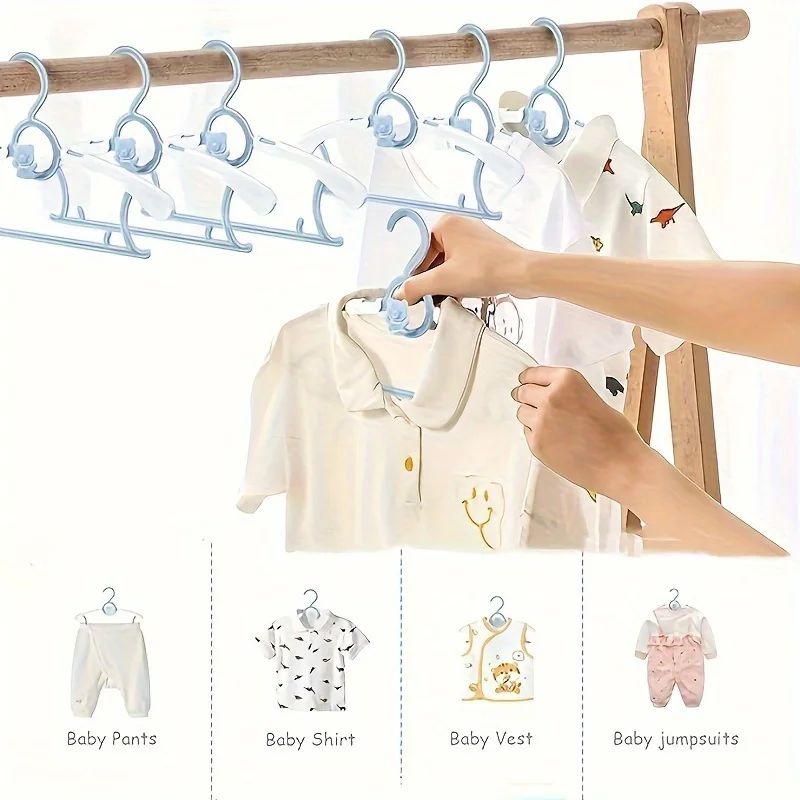 Набор из 30 пластиковых вешало – обзор и цена Baby Clothing Hanging Rack